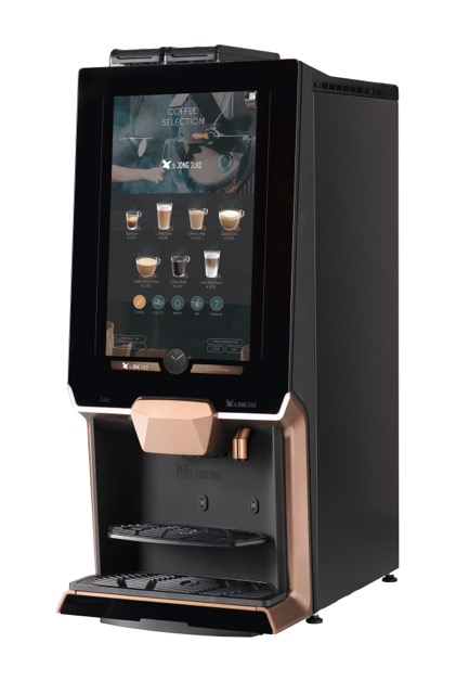 Machine à café professionnelle avec grand écran tactile