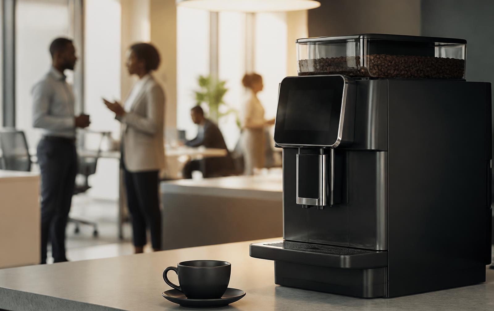 Espace de pause premium équipé par TERREDECAFE dans une entreprise à Abidjan